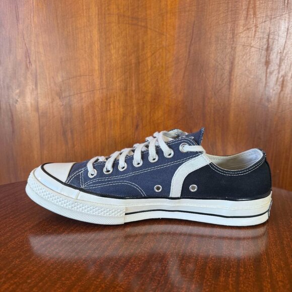 Converse Chuck 70 Low Archival Stripes - Navy - A07443C - Mens 9.5 - Womens 11.5 - Picture 4 of 10